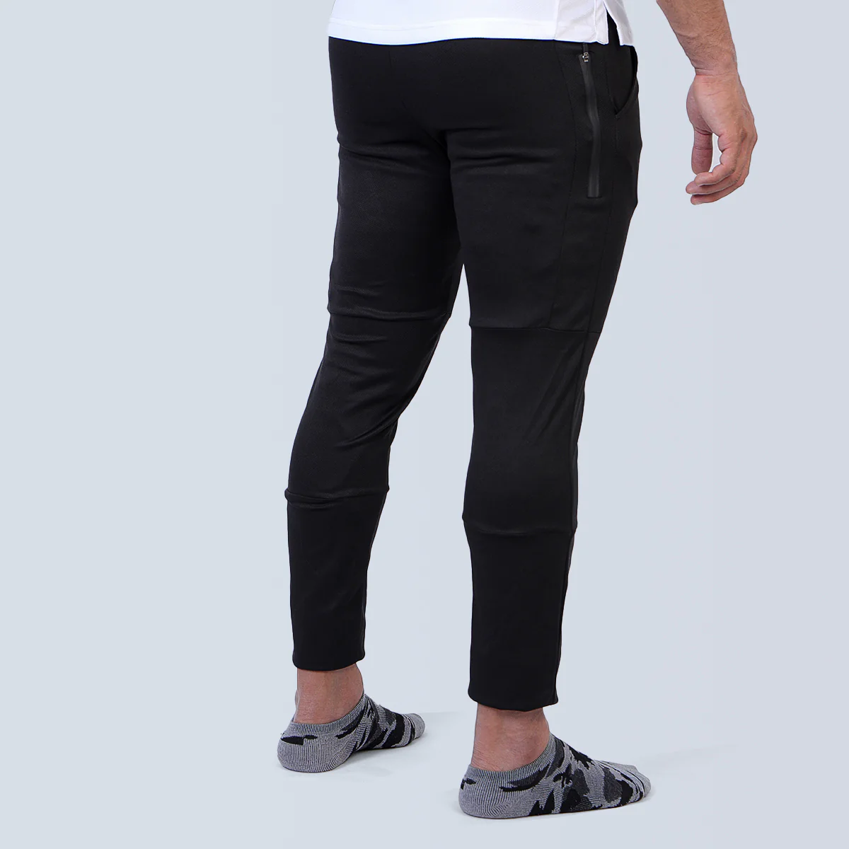 Action Mesh Track Black Pant - Image 4