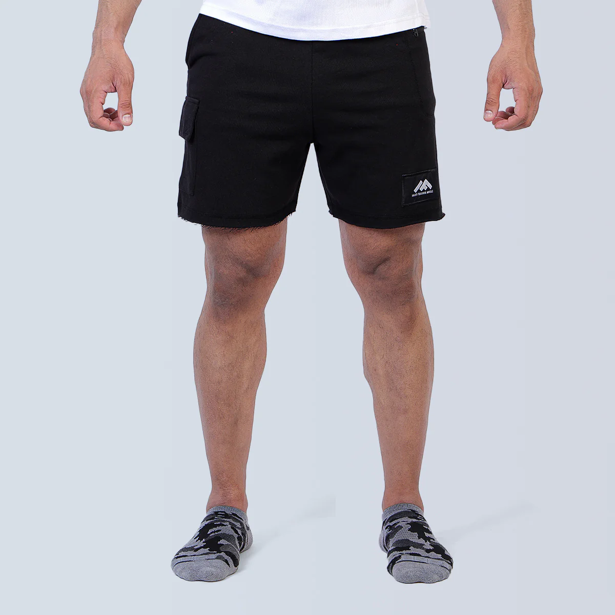 Action Track Black Gym Short - Image 5