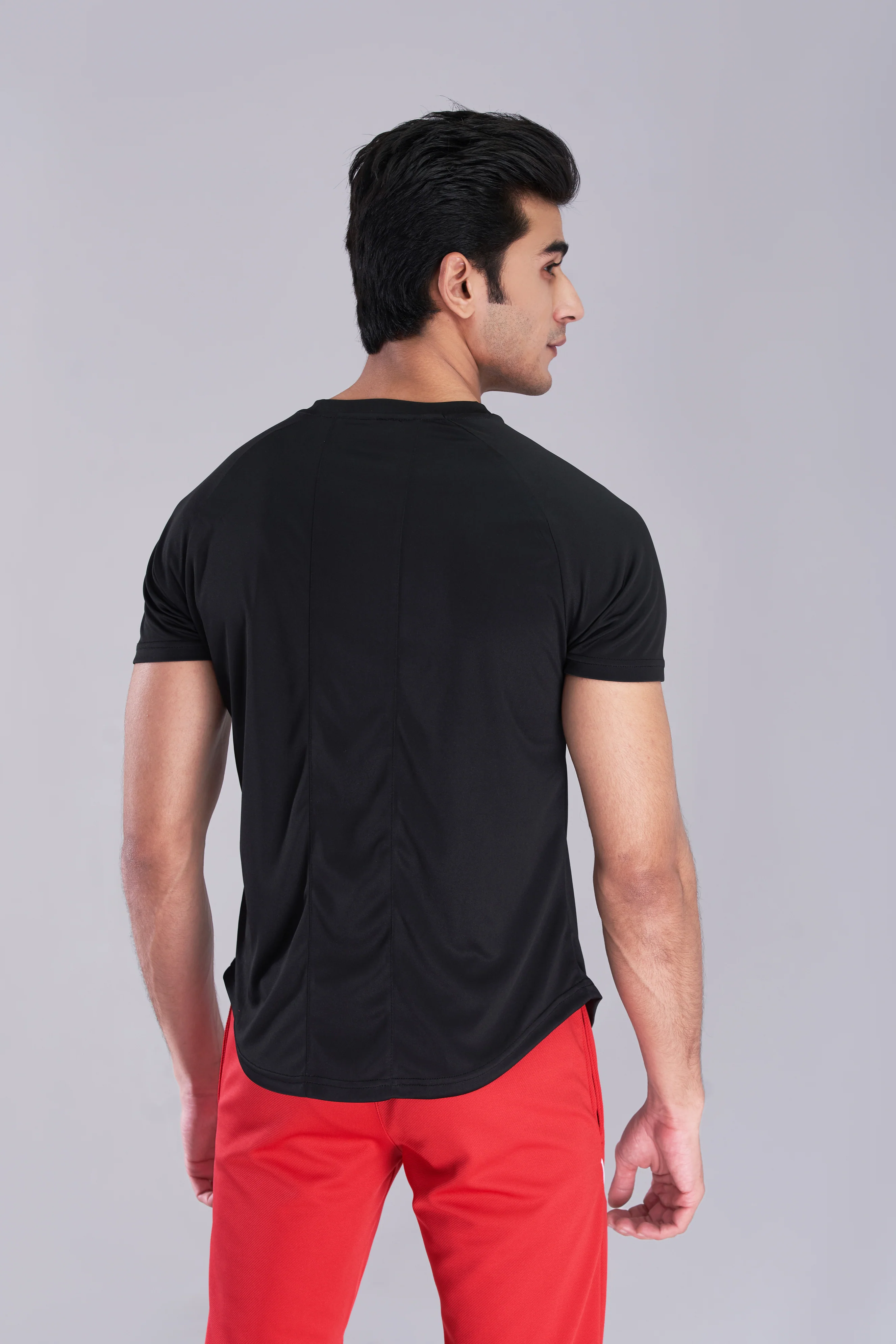 Breeze Bliss Black T-Shirt - Image 3