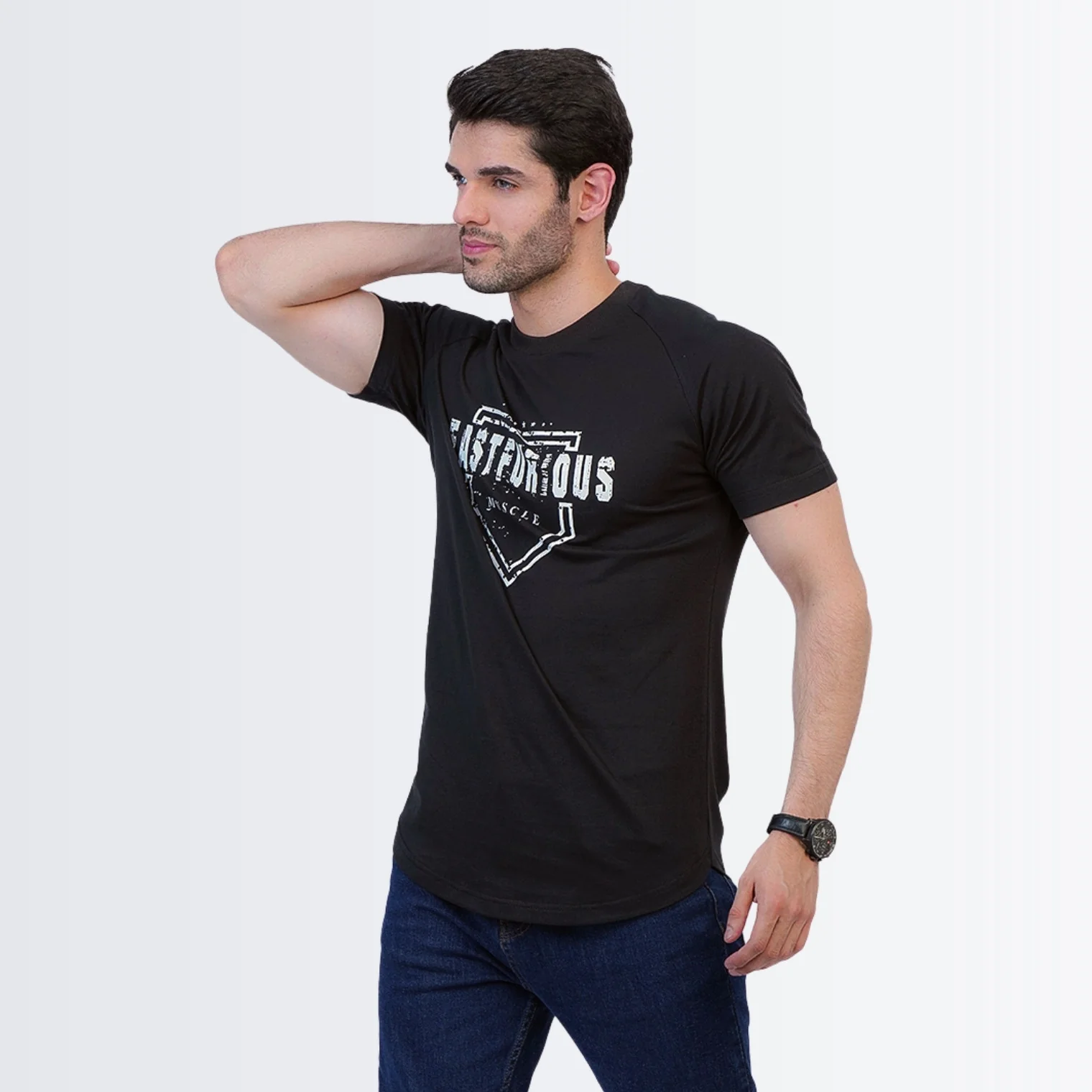 Crew Neck Black - Image 4