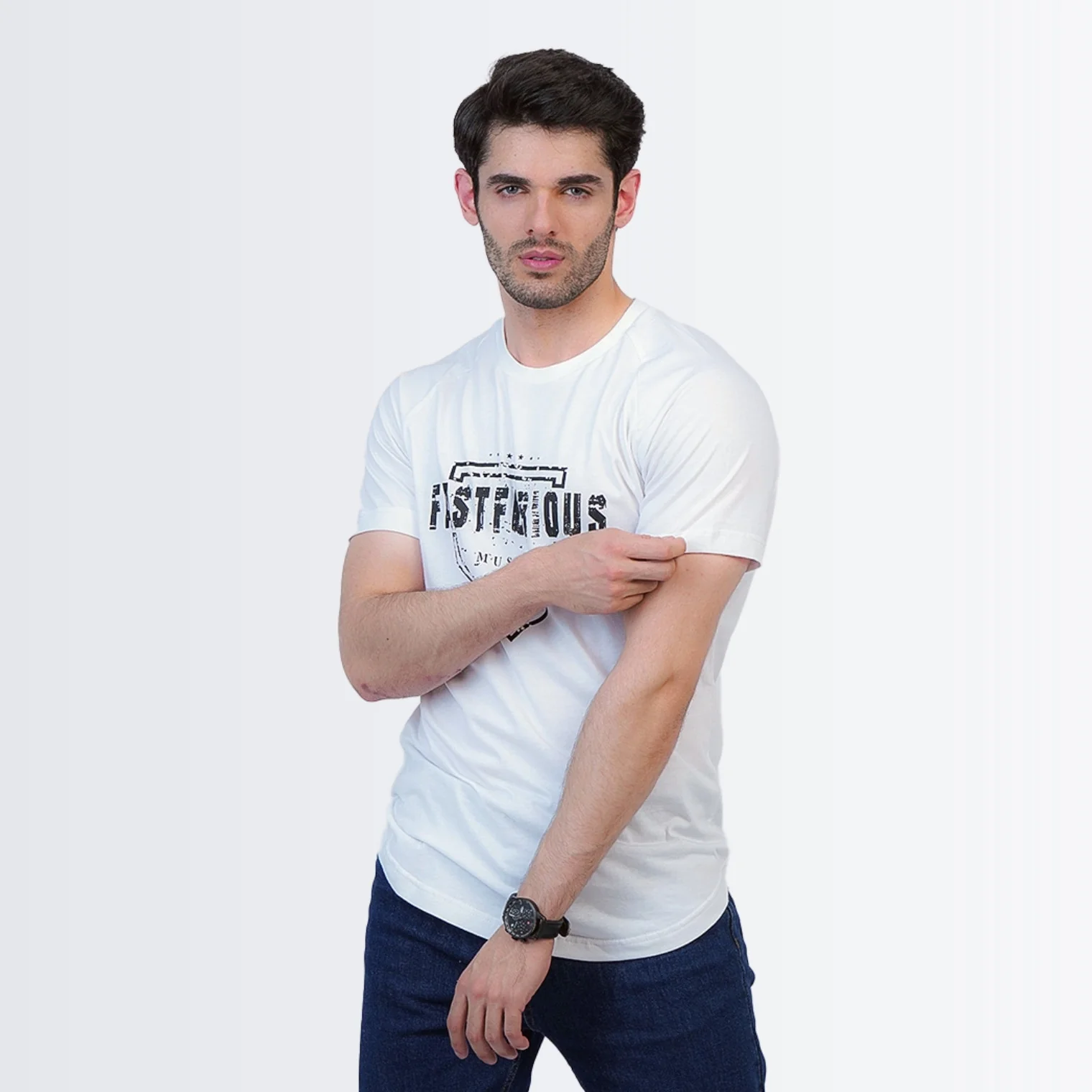 Crew Neck White - Image 3
