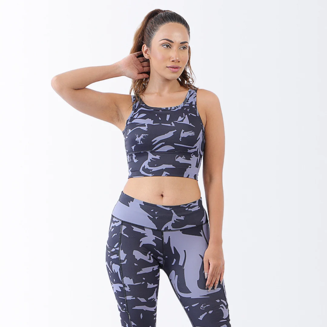 ENHANCE CAMO SPORTS BRA - Image 4