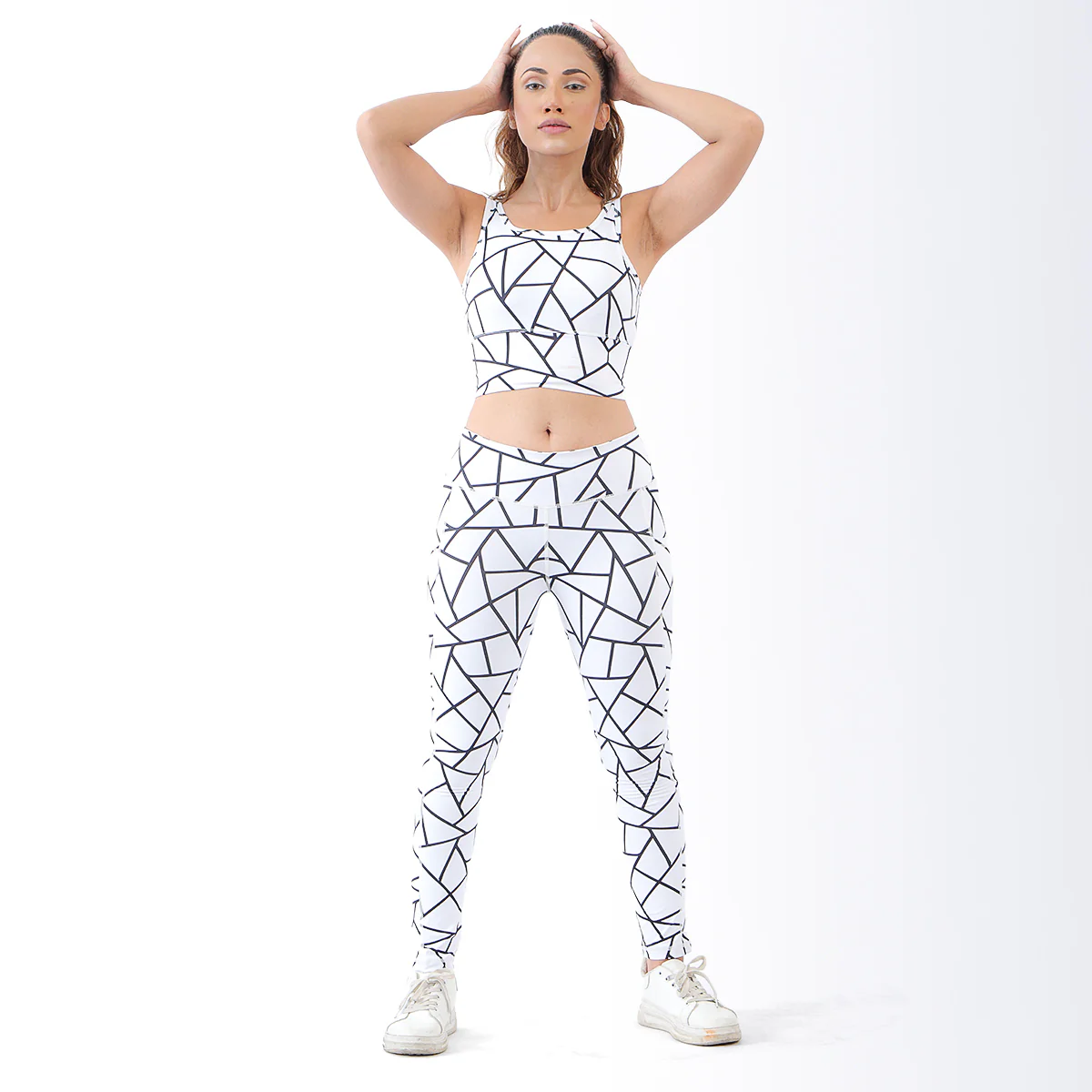 Enhance Linear Sports Bra & Leggings - Image 4