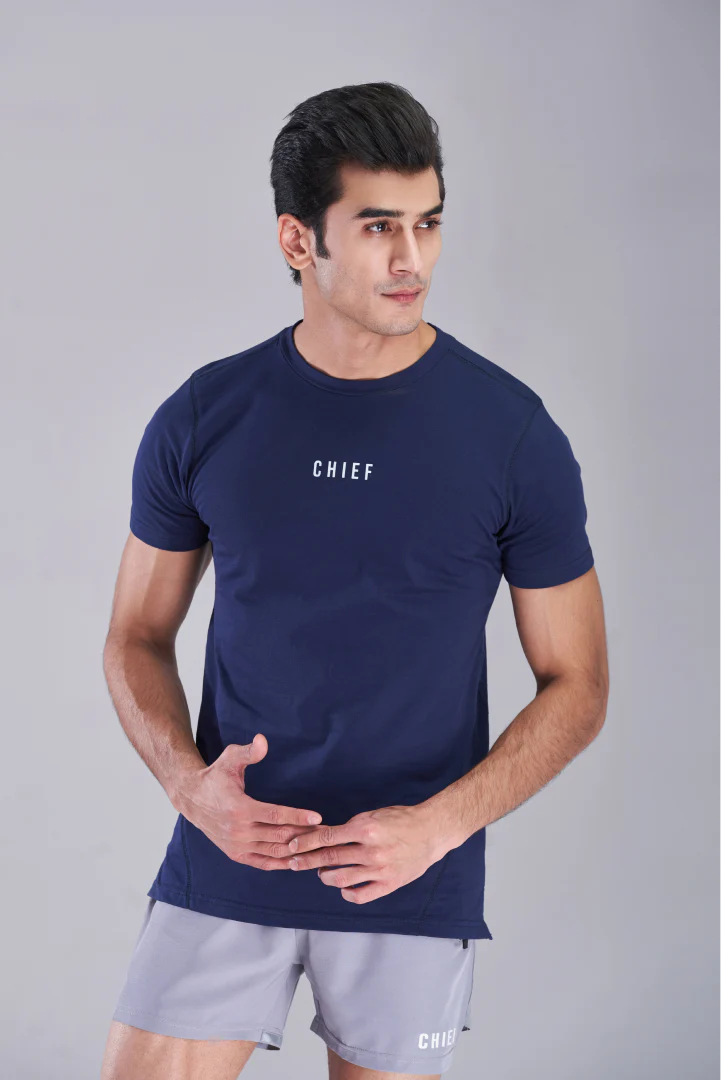 Action Mesh Pro T-Shirt - Navy Blue - Image 4