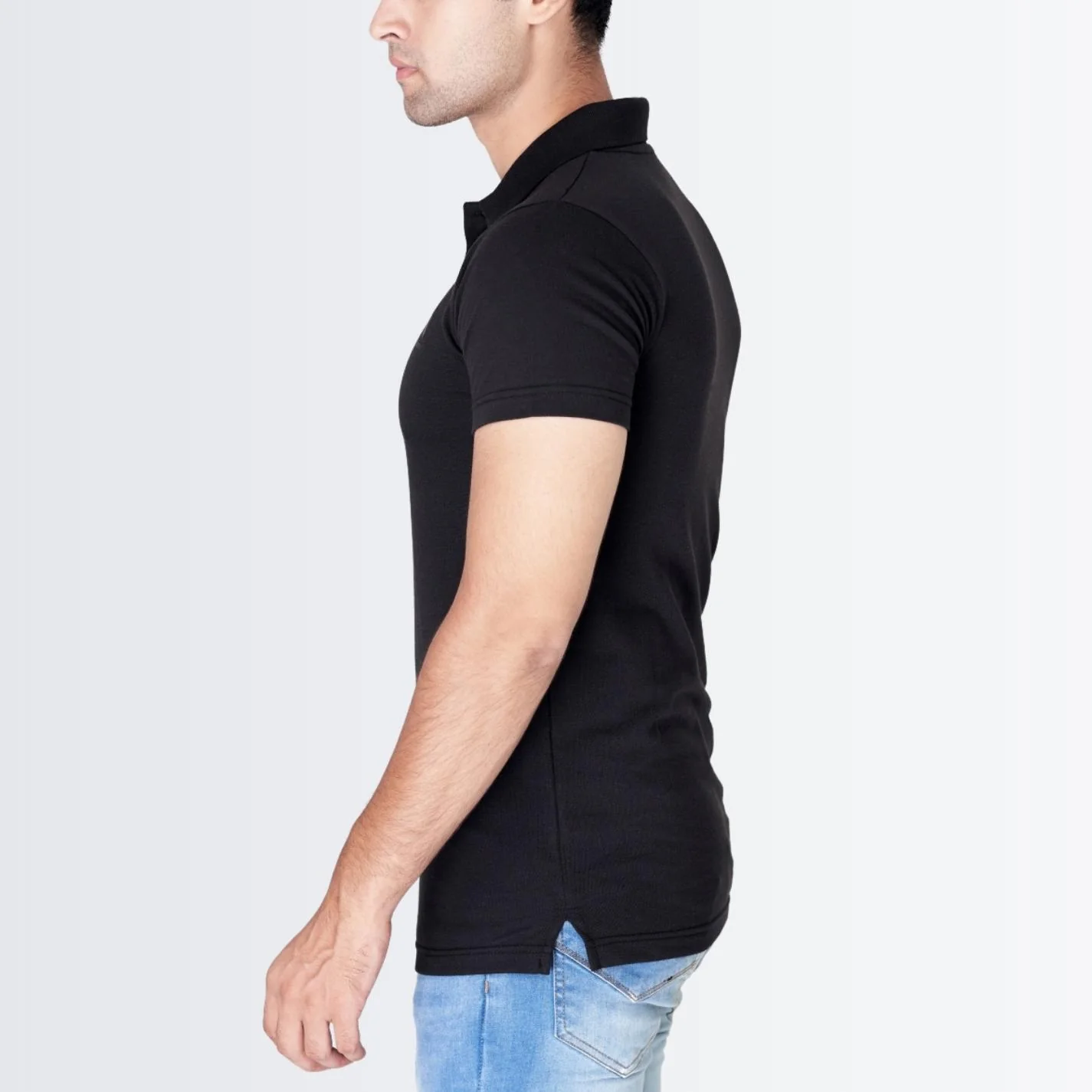 Polo Shirt Black - Image 4