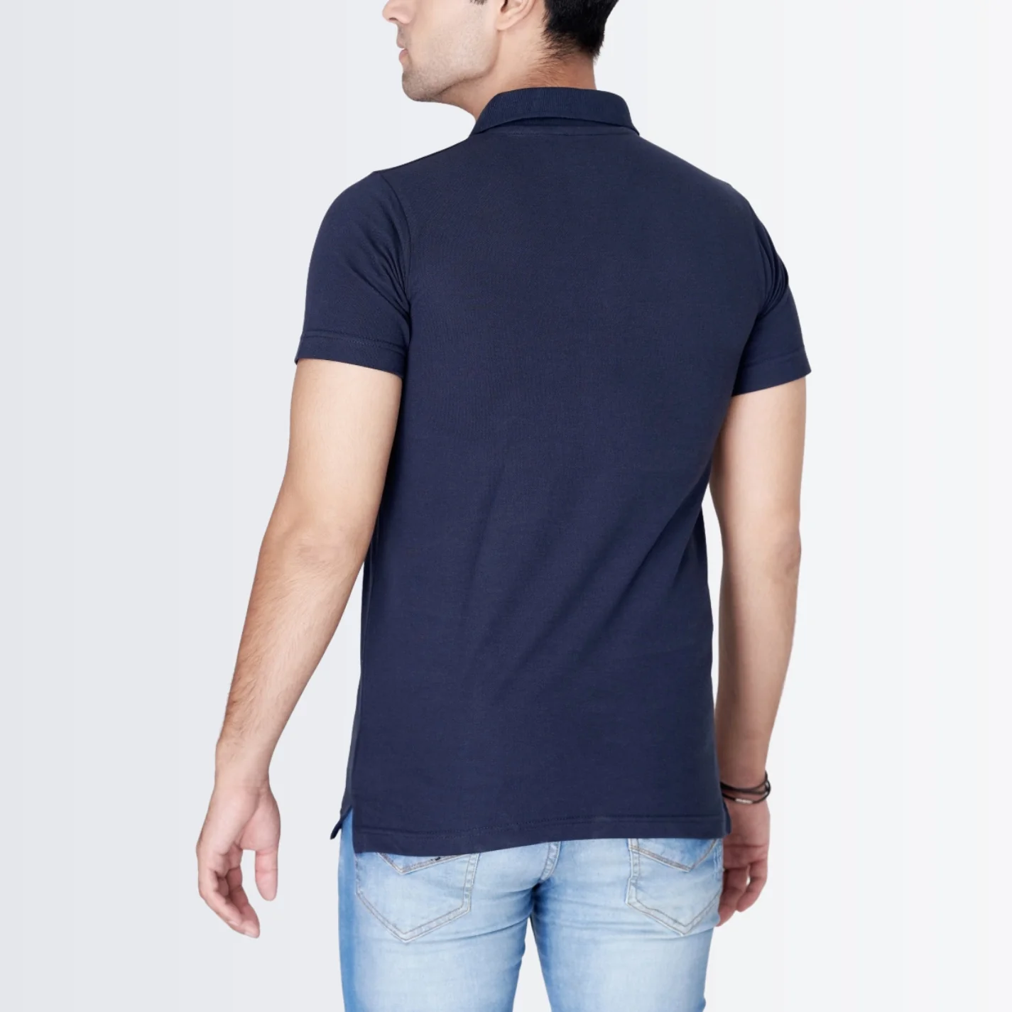 Polo Shirt Blue - Image 3