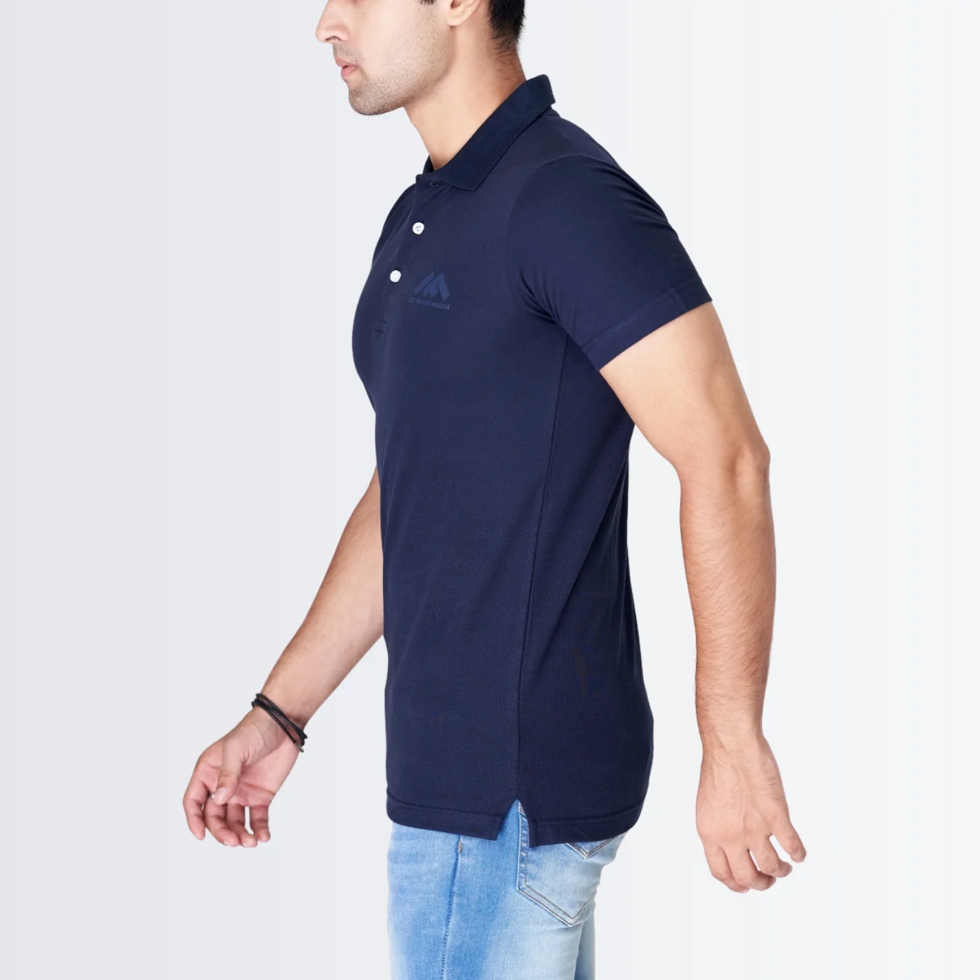 Polo Shirt Blue - Image 4