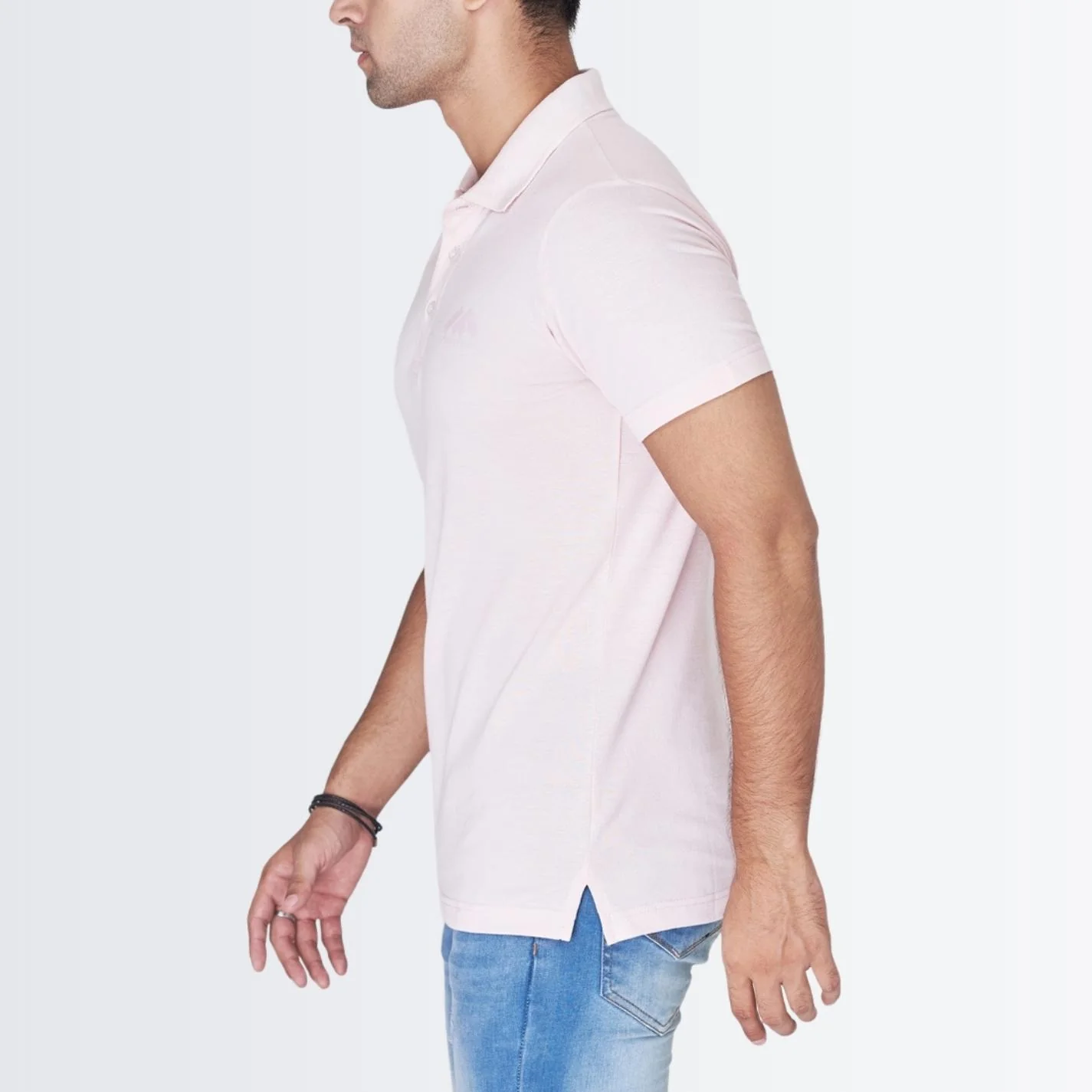 Polo Shirt Pink - Image 4