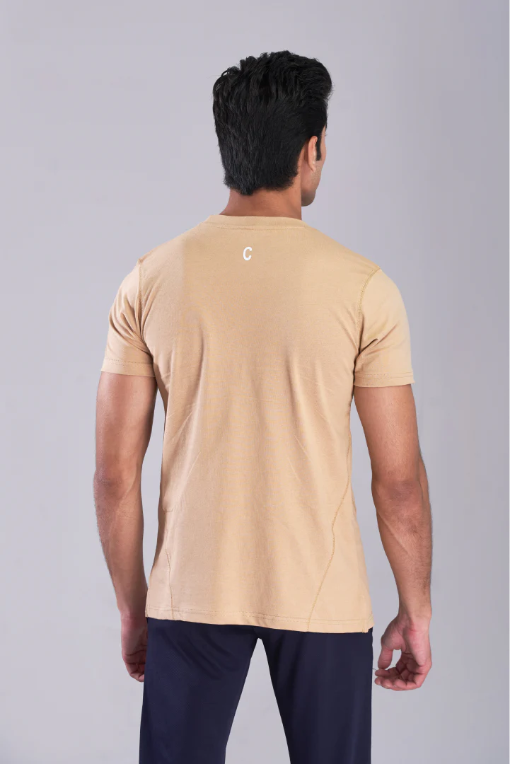 Action Mesh Pro T-Shirt - Sand - Image 3