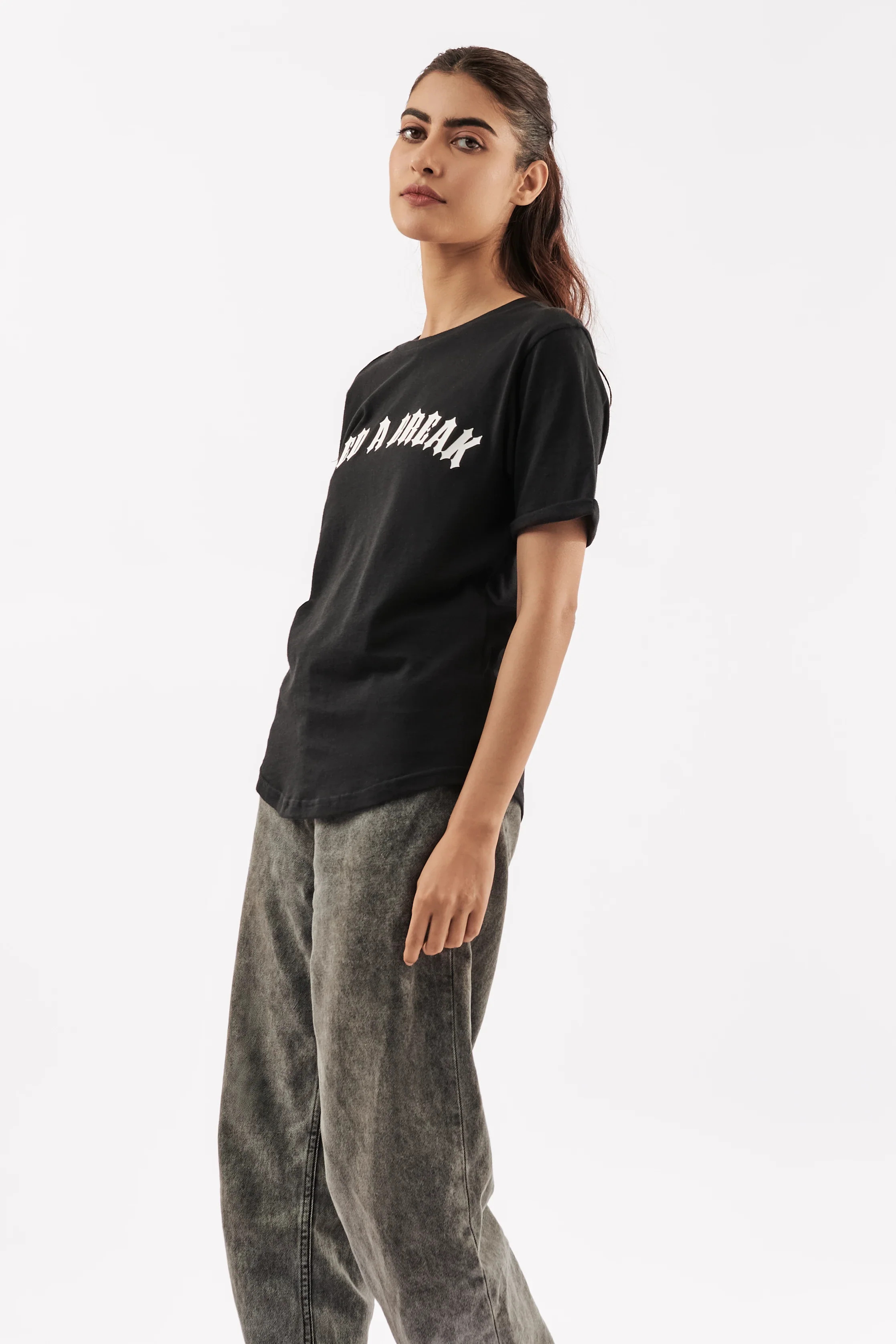 Women's Vacation Vibes T-Shirt Black - Image 7