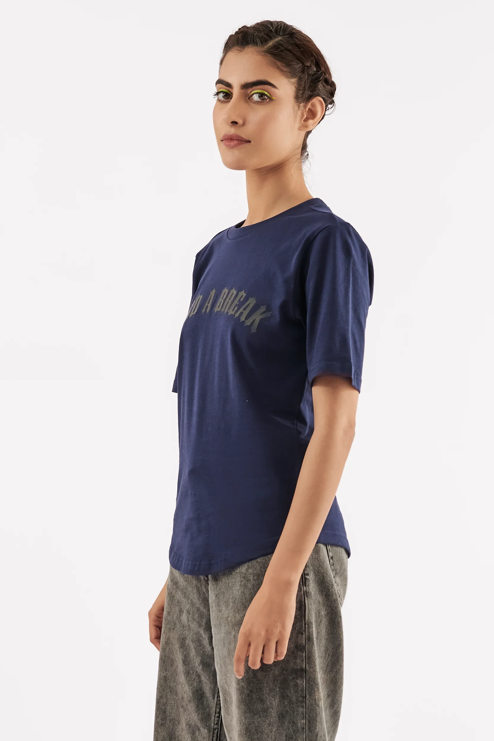 Women's Vacation Vibes T-Shirt Navy - Image 8
