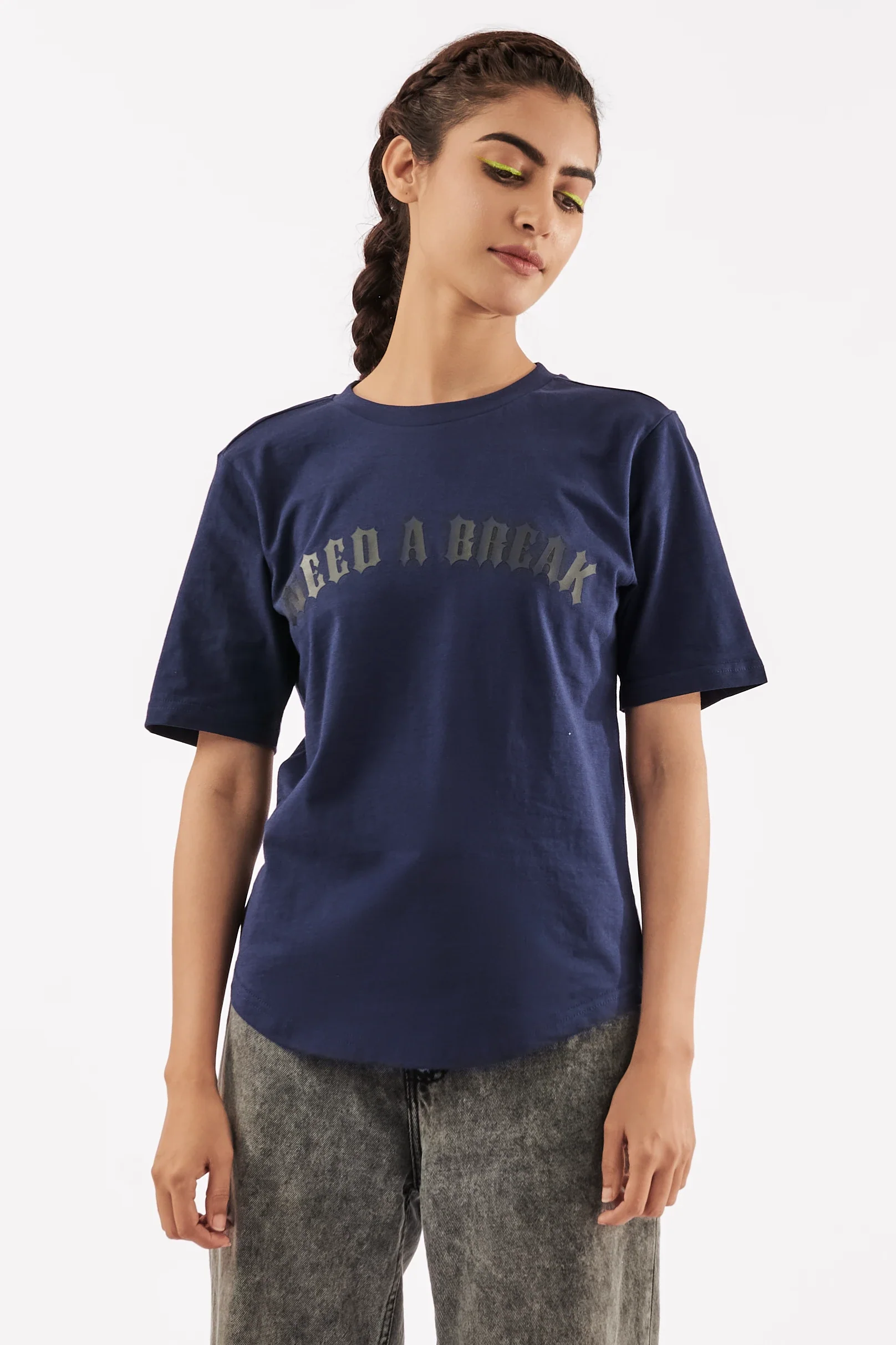 Women's Vacation Vibes T-Shirt Navy - Image 9