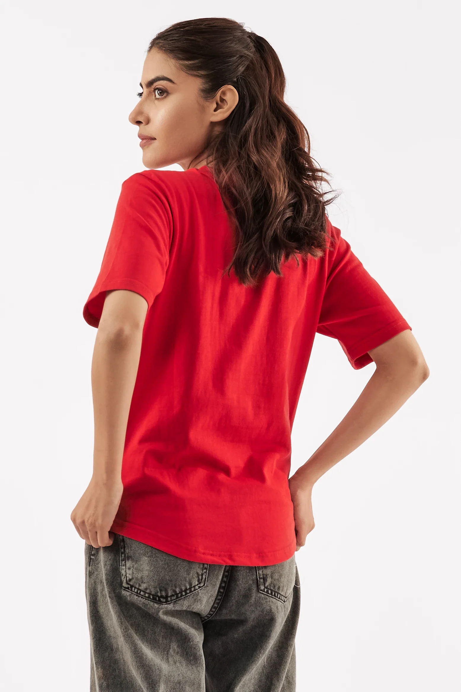 Women's Vacation Vibes T-Shirt Red - Image 3