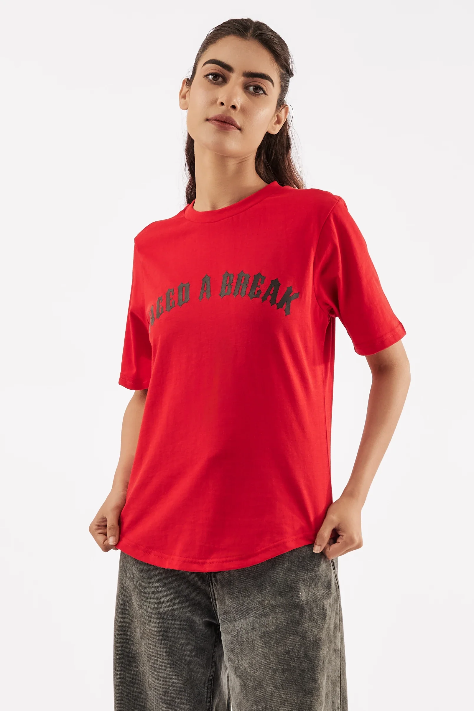 Women's Vacation Vibes T-Shirt Red - Image 5