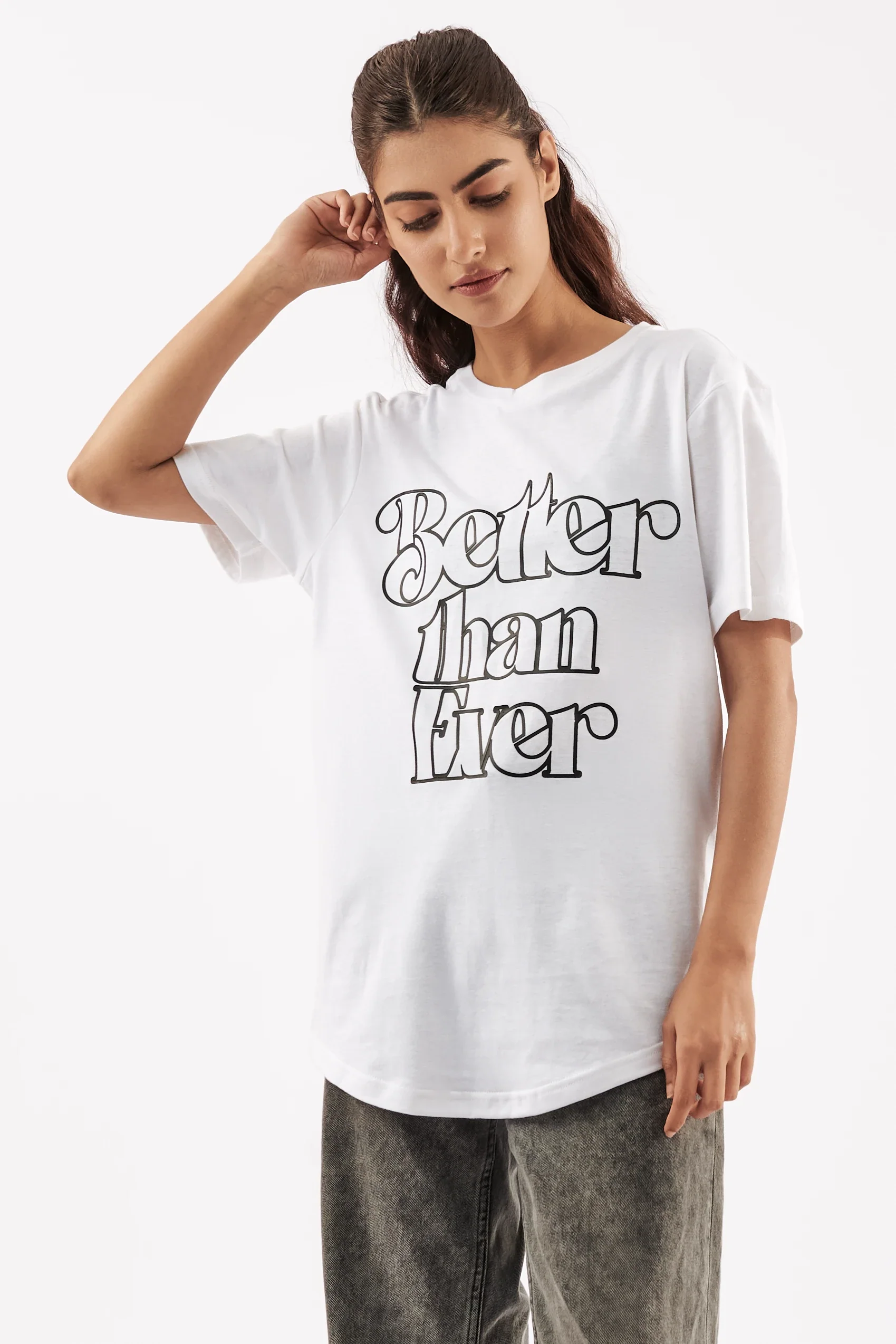Women's Zestful Energy T-Shirt White - Image 4