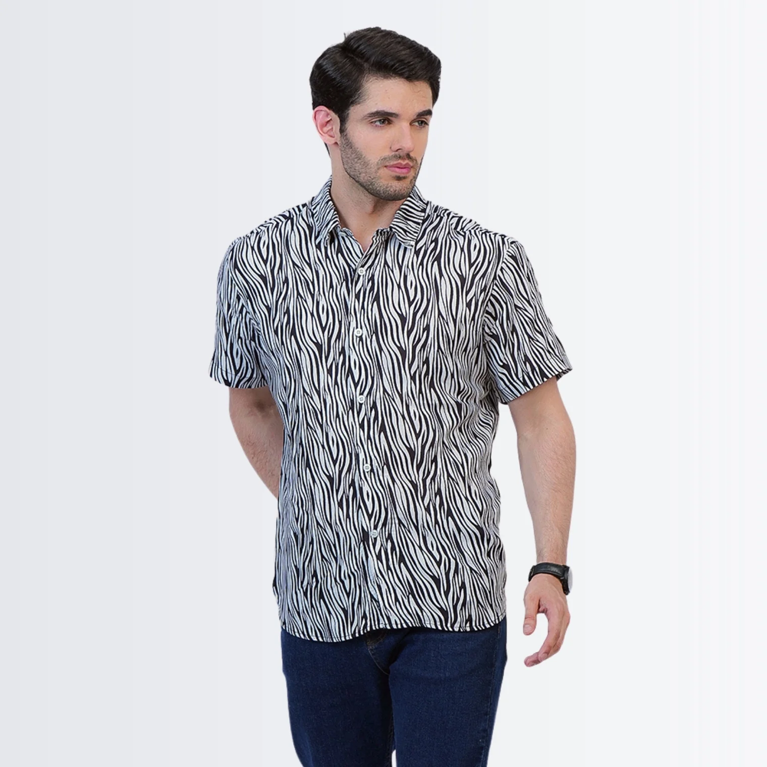 Zebra Printed Shirt - Image 3